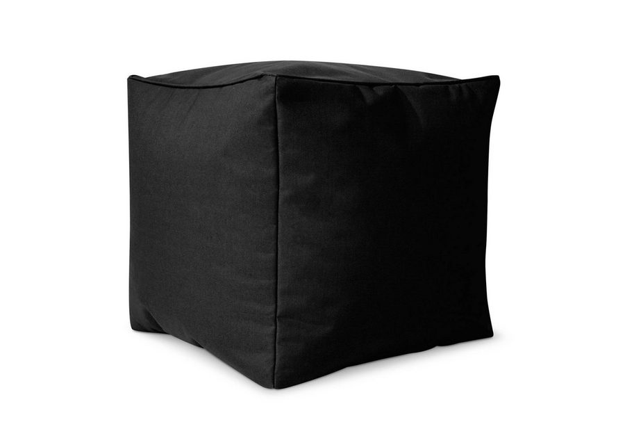 Green Bean Sitzsack Sitzsack-Hocker Pouf Cube 40x40x40cm (Hocker 40x40x40cm mit EPS-Perlen Füllung, Fußhocker Fußkissen Sitz-Pouf für Sitzsäcke), Bodenkissen für Kinder und Erwachsene - Sitzkissen Sitzhocker von Green Bean