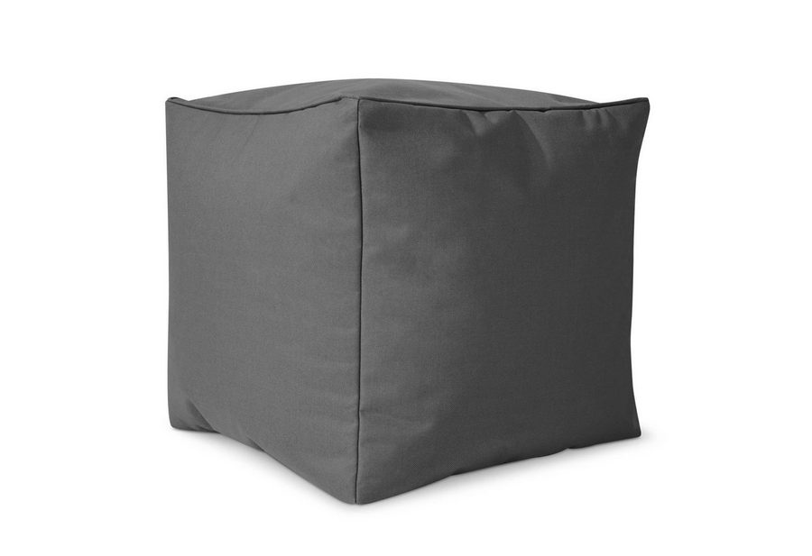 Green Bean Sitzsack Sitzsack-Hocker Pouf Cube 40x40x40cm (Hocker 40x40x40cm mit EPS-Perlen Füllung, Fußhocker Fußkissen Sitz-Pouf für Sitzsäcke), Bodenkissen für Kinder und Erwachsene - Sitzkissen Sitzhocker von Green Bean