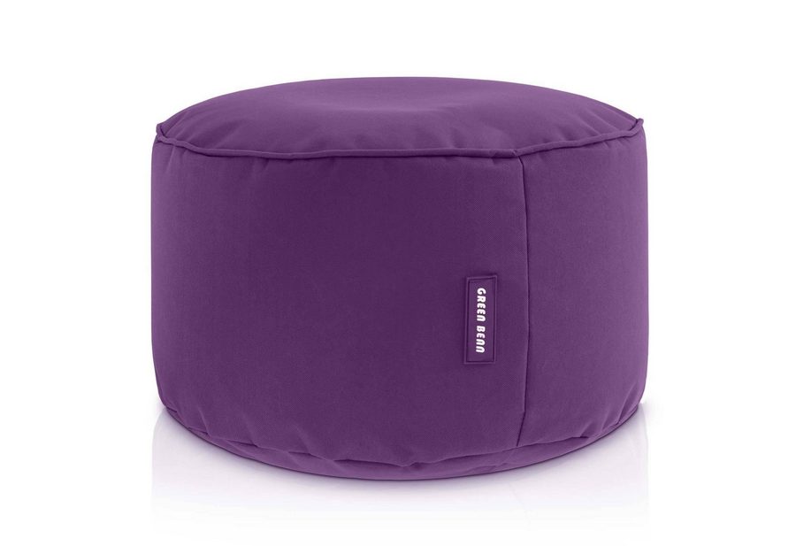 Green Bean Pouf Sitzsack-Hocker Pouf Stay 45x25cm (Sitzsack-Hocker 45x25cm mit EPS-Perlen Füllung -, Fußhocker Fußkissen Sitz-Pouf für Sitzsäcke), die ideale Ergänzung zum Sitzsack von Green Bean