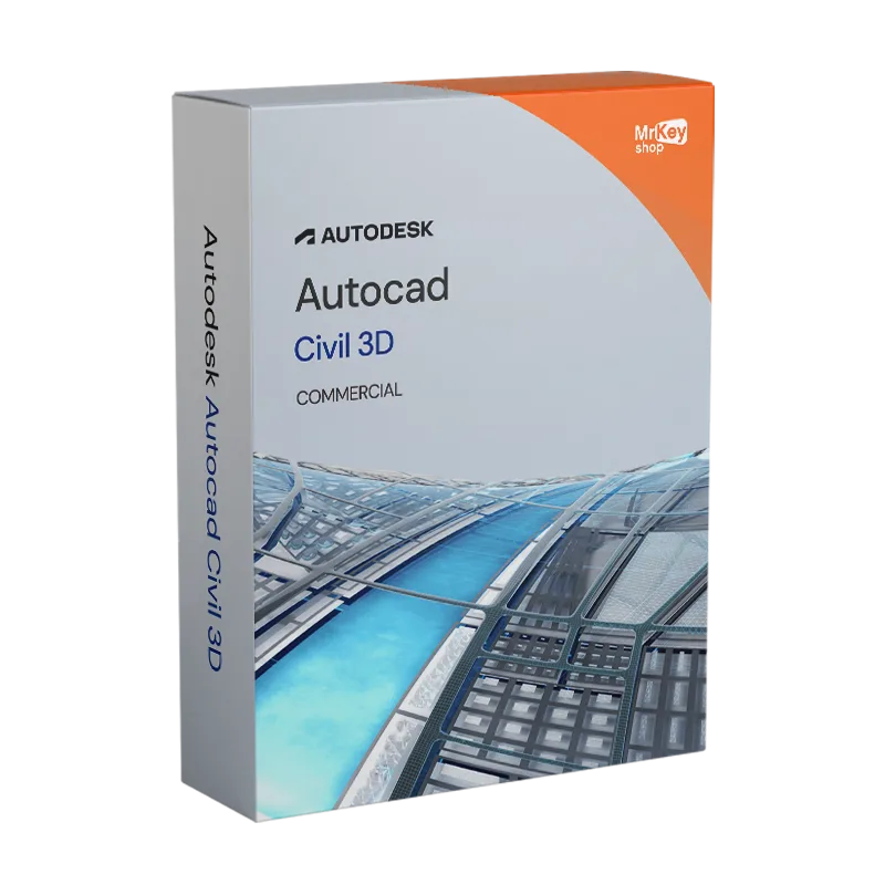 Autodesk Civil 3D für Windows Commercial – Original-Lizenz für gewerbliche Nutzung von Autodesk