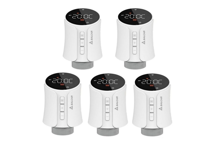 Salcar Heizkörperthermostat Smart WiFi Heizkörperthermostat Thermostat Heizung von Salcar