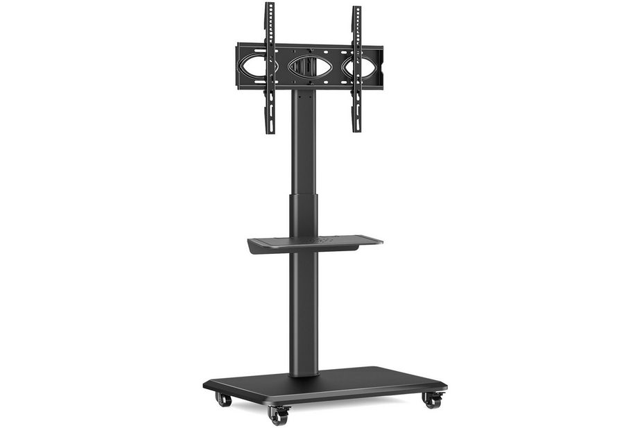 Rfiver TV-Ständer Rollbar TV Wagen auf Rollen für 26-65 Zoll Fernseher, Fernsehständer, (bis 65 Zoll, 1-tlg., drehbarer TV-Ständer​, TV Standfuß, höhenverstellbar Neigbar Max. 35 KG VESA 400x400 mm) von Rfiver