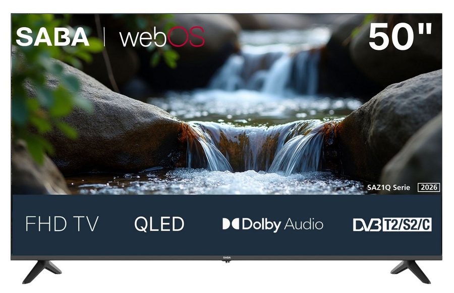 SABA SA50Z1QF QLED-Fernseher (126 cm/50 Zoll, Full HD) von Saba