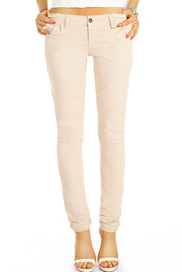 be styled Chinos Slim fit Damenhosen aus Baumwolle Chinos mit Bundfalten- B-6 von be styled