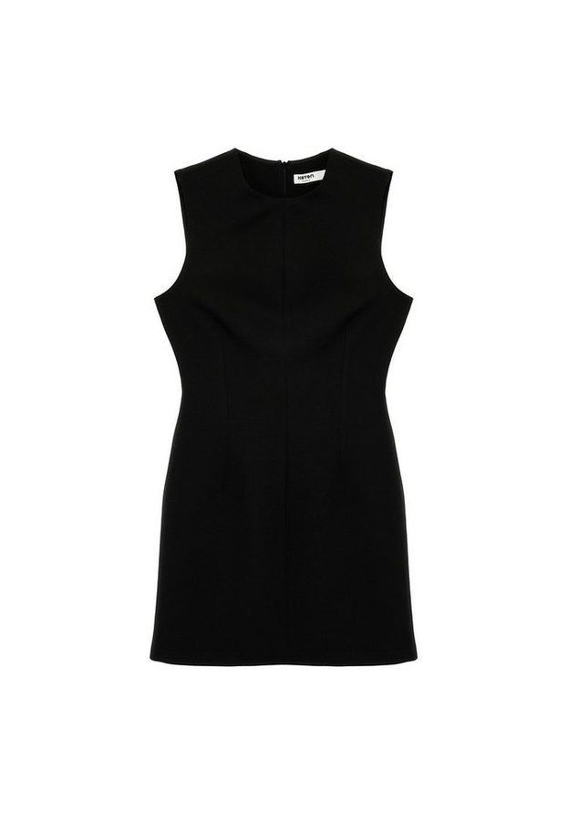Koton Minikleid Koton Rundhals Ärmelloses A-Linie Minikleid von Koton