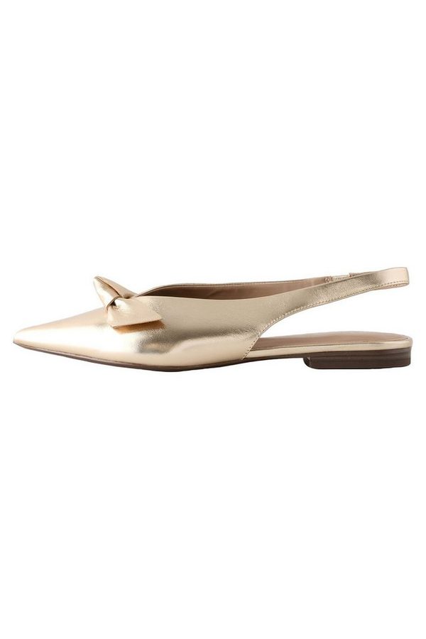 Next Forever Comfort® flache Slingbacks aus Leder Slingsandale von Next