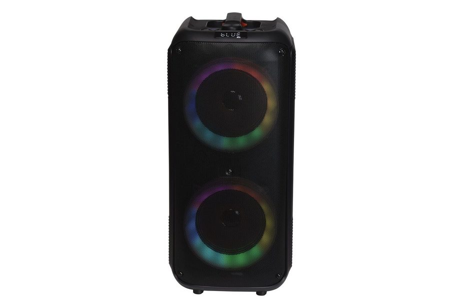 Denver BPS-354 Bluetooth-Lautsprecher (200W Peak · 2x 6,5” Woofer · RGB LED · TWS Stereo) von Denver