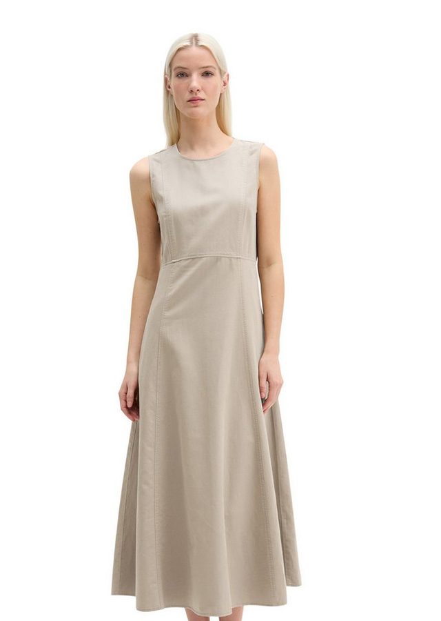 Marc O'Polo Midikleid aus Organic-Cotton-Lyocell-Leinen-Mix von Marc O'Polo