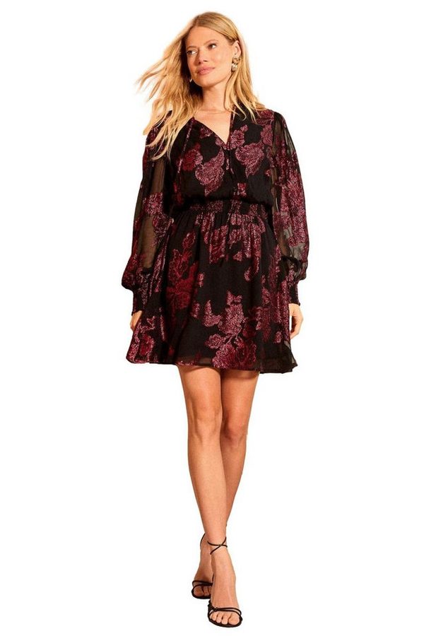 Love & Roses Minikleid Love & Roses Samt-Minikleid, Regular (1-tlg) von Love & Roses