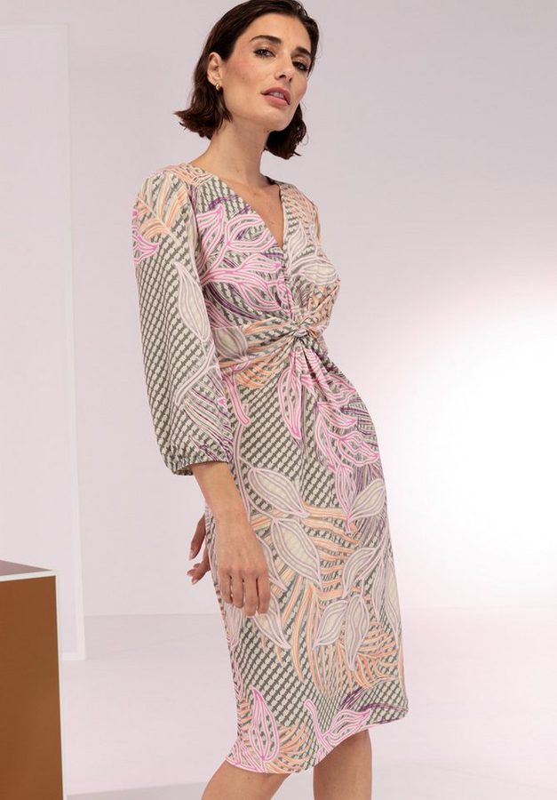 bianca Druckkleid DANIELA in modernem Mustermix in Trendfarben von bianca
