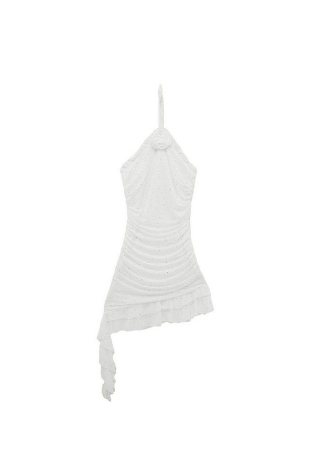 Koton Minikleid Koton Asymmetrisches Minikleid Mit Blumen von Koton