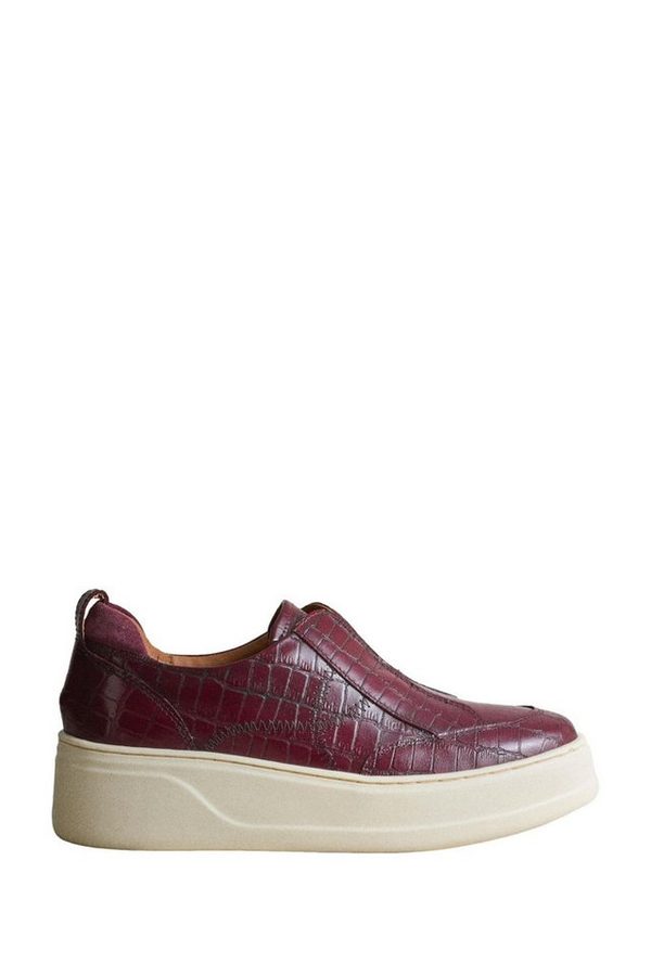 Next Signature Schnürsneaker, Keilabsatz, Premium-Leder Sneaker von Next