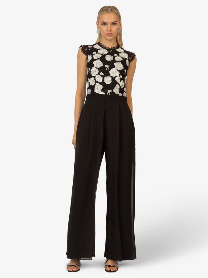 Kraimod Jumpsuit mit Blumenmuster und weitem Bein von Kraimod