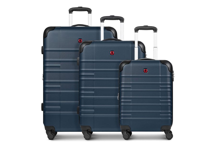 Wenger Trolleyset Amplar Evo, 4 Rollen, (3-teilig, 3 tlg), ABS von Wenger