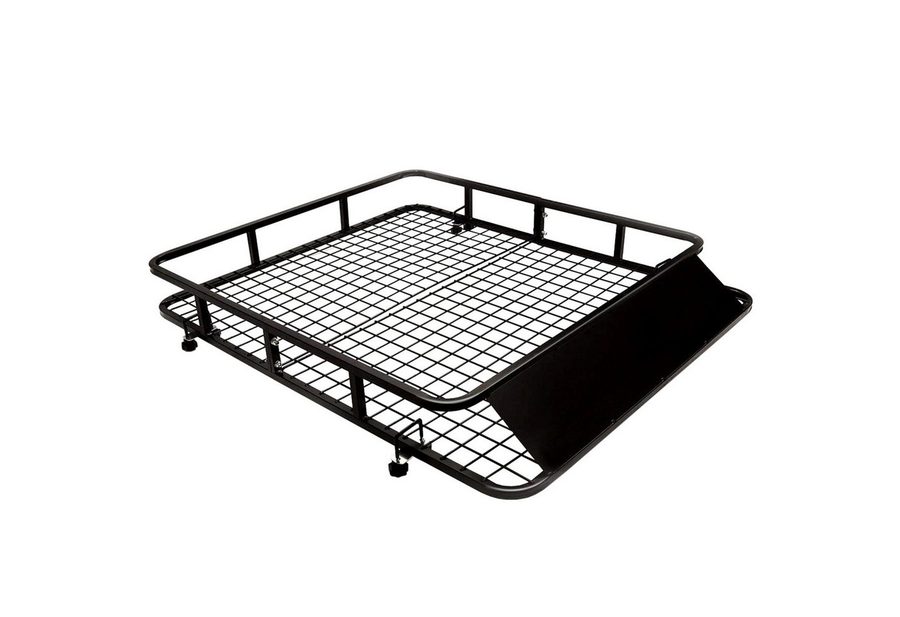 COSTWAY Dachträger, universal Dachkorb für Auto bis 75kg, 122x102x15cm von COSTWAY