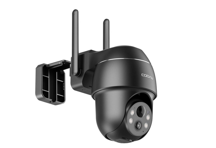 Topcony Überwachungskamera 5MP Überwachungskamera Aussen Akku Kabellose WLAN IP Kamera Outdoor (Außenbereich, außen, Aussen, 2.4GHz WiFi,Intelligente PIR-Personenerkennung, Nachtsicht in Farbe, 1-tlg., Audio- und Lichtalarm, H.265-Videokomprimierung,IP66 wetterfest, Mit anderen Familienmitgliedern teilen) von Topcony