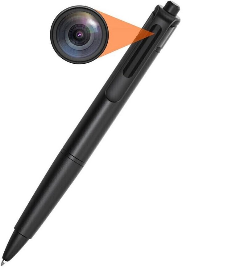SpionProfi Überwachungskamera 64GB 4k Kugelschreiber Kamera Stift Spion Video Ton Bild Aufnahme (1-tlg., Versteckte 4K Kamera Spycam in Kugelschreiber Spion) von SpionProfi