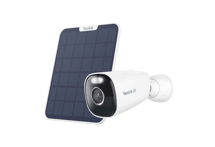 Reolink Überwachungskamera Argus Eco Ultra 4K Akkukamera mit 5/2,4GHz WLAN (Innenbereich, Außenbereich, 5/2,4GHz Wifi,8MP, Farbnachtsicht, Smarte Erkennung) von Reolink