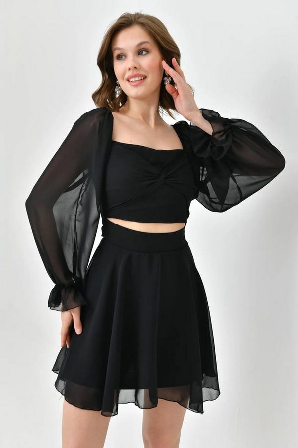 WOMAN VISION Minikleid Langärmeliges, einteiliges Minikleid von WOMAN VISION