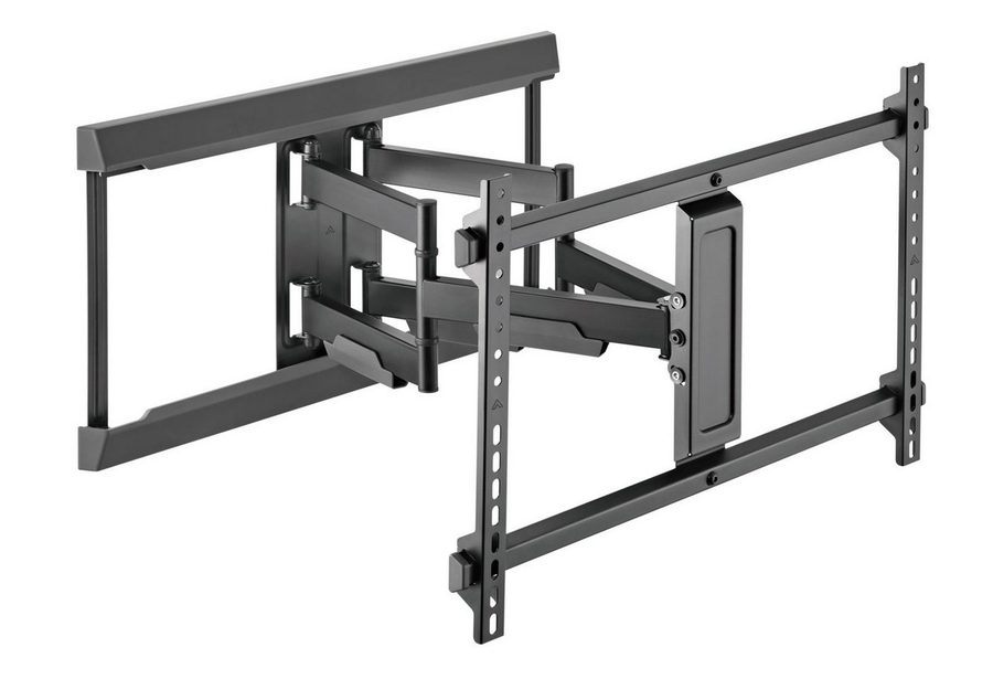 Xantron TV-Wandhalterung ausziehbar schwenkbar 37-90", HD-FM600, (bis 90 Zoll, Tragkraft bis 60kg, inkl. Fischer Dübel, VESA bis 600x400, mit Wasserwaage) von Xantron