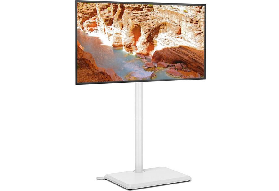 TVON TV-Ständer für 32-55 Zoll Fernseher höhenverstellbar schwenkbar, (bis 55 Zoll, 1-tlg., Max. VESA 400x400 mm bis 40 kg) von TVON