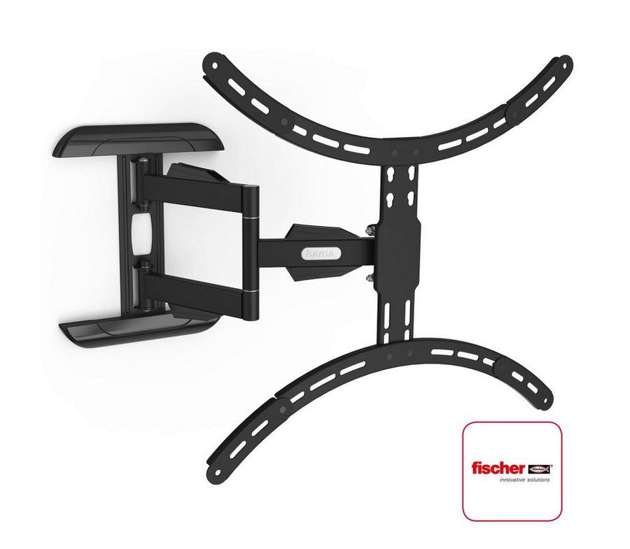 Hama TV-Wandhalterung Halterung, schwenkbar, neigbar, ausziehbar von 94 - 191 cm (37" - 75), (bis 75 Zoll, max. 45 kg, 43", 50", 55", 65) von Hama