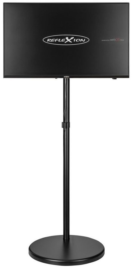 Reflexion LDDX27IBT BLACK LED-Fernseher (69 cm/27 Zoll, Full HD, powered by webOS Hub (LG), Smart-TV, DC IN 12 Volt / 24 Volt, Netzteil 230 Volt, integrierter DVD-Player) von REFLEXION