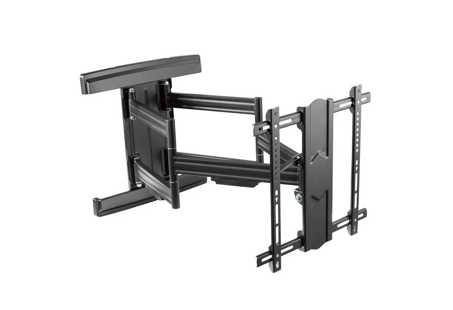 RICOO TV-Wandhalterung TV Wandhalterung robust neigbar schwenkbar multifunktional S7544-B, (bis 95 Zoll, VESA 200x200 bis 400x400, 1-tlg., 70 Kg Aufnahme, 55" bis 95" (140-241 cm) Bildschirm Diagonale, bis 17° Neigung, bis 120° Schwenkung +/-3° Drehung Monitor Wand Halter) von RICOO
