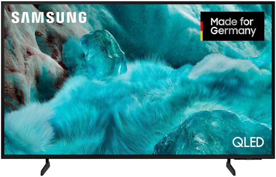 Samsung GQ43Q7F2AU QLED-Fernseher (108 cm/43 Zoll, 4K Ultra HD, Smart-TV, Quantum HDR, Knox Security, Art Store, 3D Sound, Gaming Hub, AI TV) von Samsung