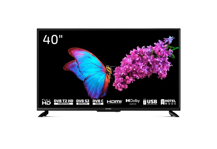 Dyon Enter 40 PRO X2 LED-Fernseher (100 cm/40 Zoll, Full HD, 40" Full-HD, Triple Tuner, CI+ & Hotel Modus – ideal für jedes Zimmer) von Dyon