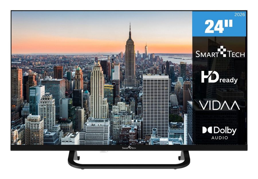 Smart Tech 24HV02V LED-Fernseher (60 cm/24 Zoll, HD ready, Smart-TV) von Smart Tech