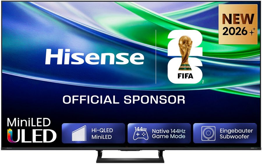 Hisense 55E8S Mini-LED-Fernseher (139 cm/55 Zoll, 4K Ultra HD, Smart-TV) von Hisense