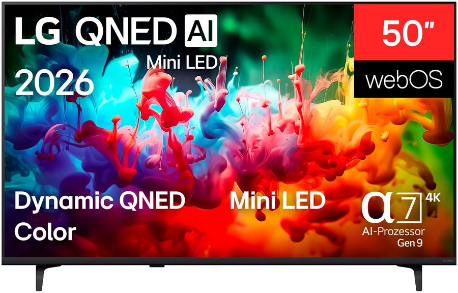 LG 50QNED71B6B QNED-Fernseher (126 cm/50 Zoll, 4K Ultra HD, Smart-TV) von LG