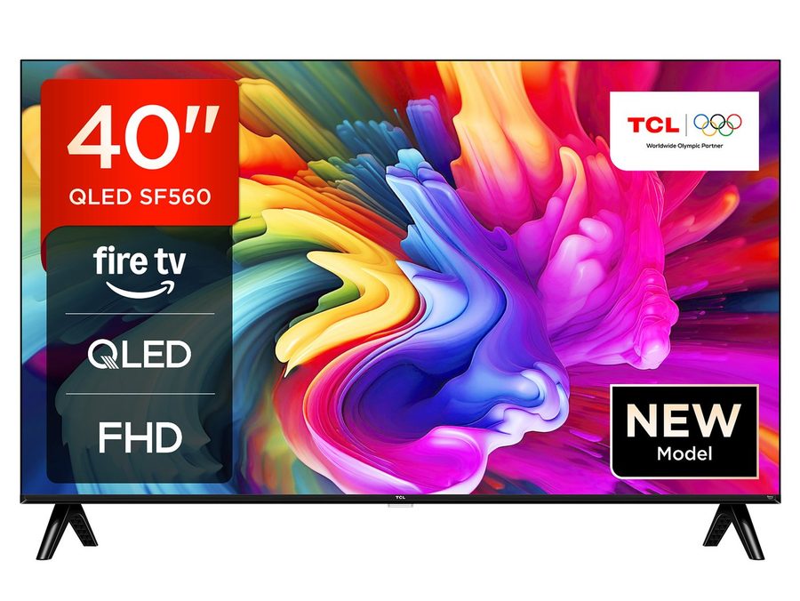 TCL 40SF560 QLED-Fernseher (100 cm/40 Zoll, Full HD, Fire TV, Fire TV / Smart TV, HDR, Alexa, Triple-Tuner) von TCL