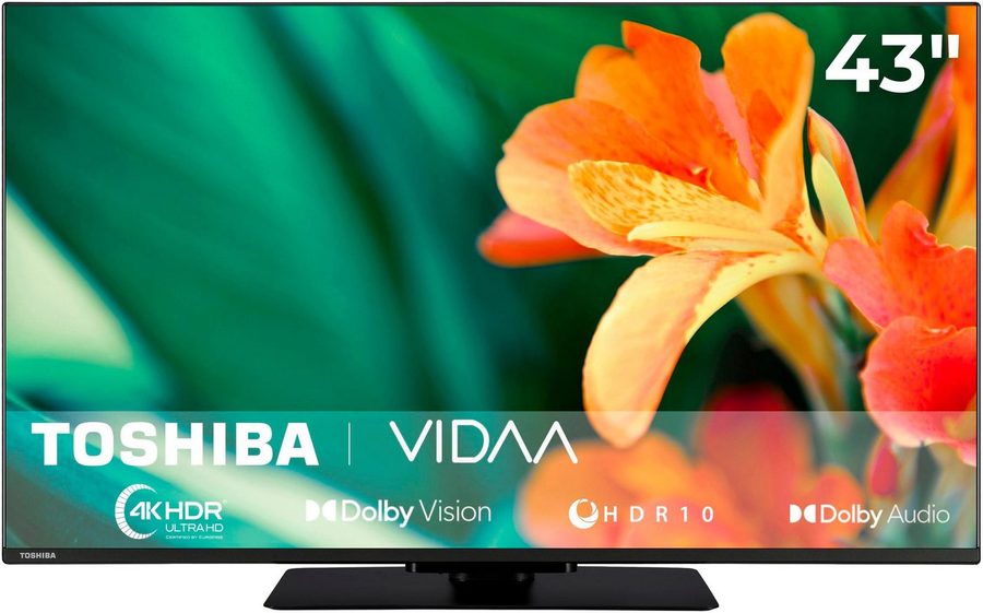 Toshiba 43UV3463DA LED-Fernseher (108 cm/43 Zoll, 4K Ultra HD, Smart-TV) von Toshiba