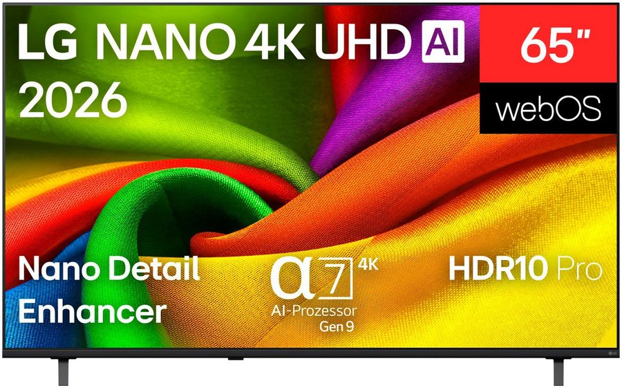 LG 65NU850B6LA LED-Fernseher (164 cm/65 Zoll, 4K Ultra HD, Smart-TV) von LG