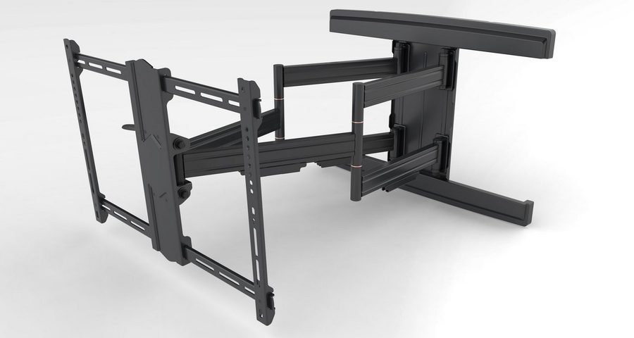 Xantron TV-Wandhalterung TV Wandhalterung ausziehbar schwenkbar 37-80", STRONGLINE-640-B, (bis 80 Zoll, Ausziehbar bis 80cm, schwenkbar) von Xantron