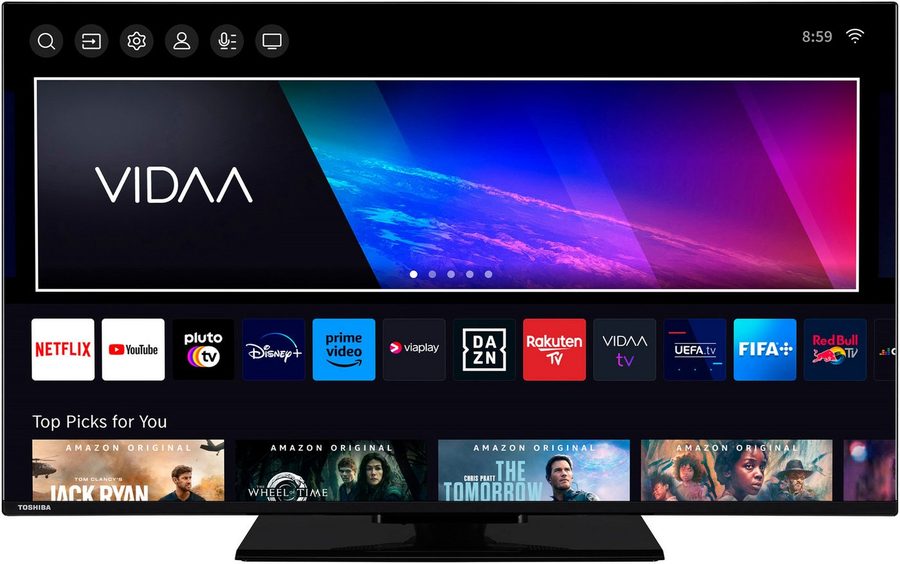 Toshiba 43UV3463DAW LED-Fernseher (108 cm/43 Zoll, 4K Ultra HD, Smart-TV) von Toshiba