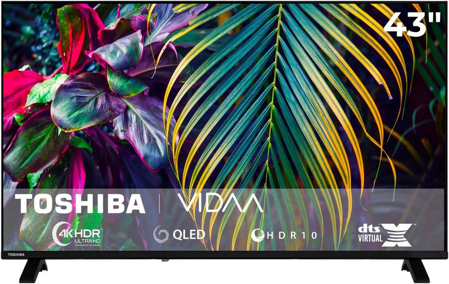 Toshiba 43QV1563DDW LED-Fernseher (108 cm/43 Zoll, 4K Ultra HD, Smart-TV) von Toshiba