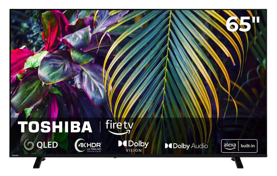 Toshiba 65QF2663DAZ QLED-Fernseher (164 cm/65 Zoll, 4K Ultra HD, Fire TV, Fire TV, HDR Dolby Vision, Triple-Tuner, Alexa Built-In) von Toshiba