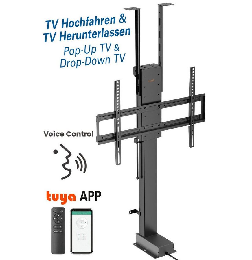 my wall TV-Wandhalterung Elektrischer TV Lift zum Hochfahren und Herunterlassen von my wall