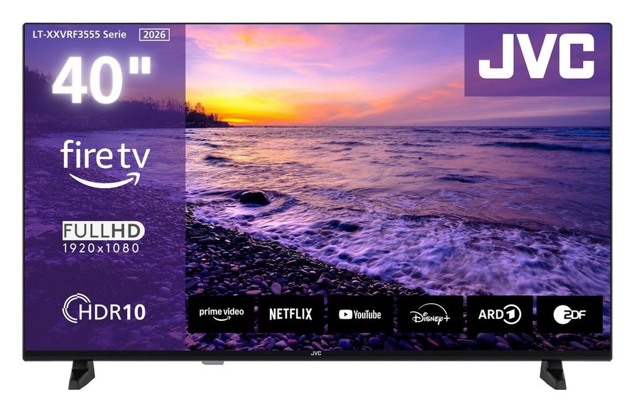 JVC LT-40VRF3555 LCD-LED Fernseher (100 cm/40 Zoll, Full HD, Fire TV, Fire TV / Smart TV, HDR, Alexa Built-In, Triple-Tuner) von JVC