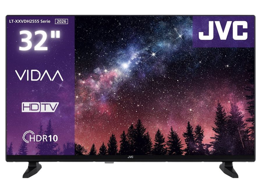 JVC LT-32VDH2555 LCD-LED Fernseher (80 cm/32 Zoll, HD-ready, VIDAA Smart TV, VIDAA Smart TV, HDR, Triple-Tuner) von JVC