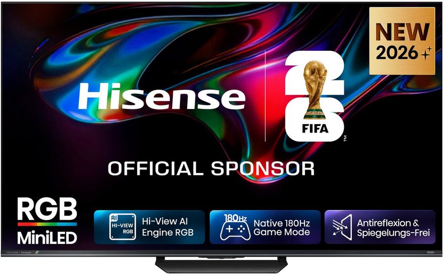 Hisense 75UR8DS Mini-LED-Fernseher (189 cm/75 Zoll, 4K Ultra HD, Smart-TV) von Hisense