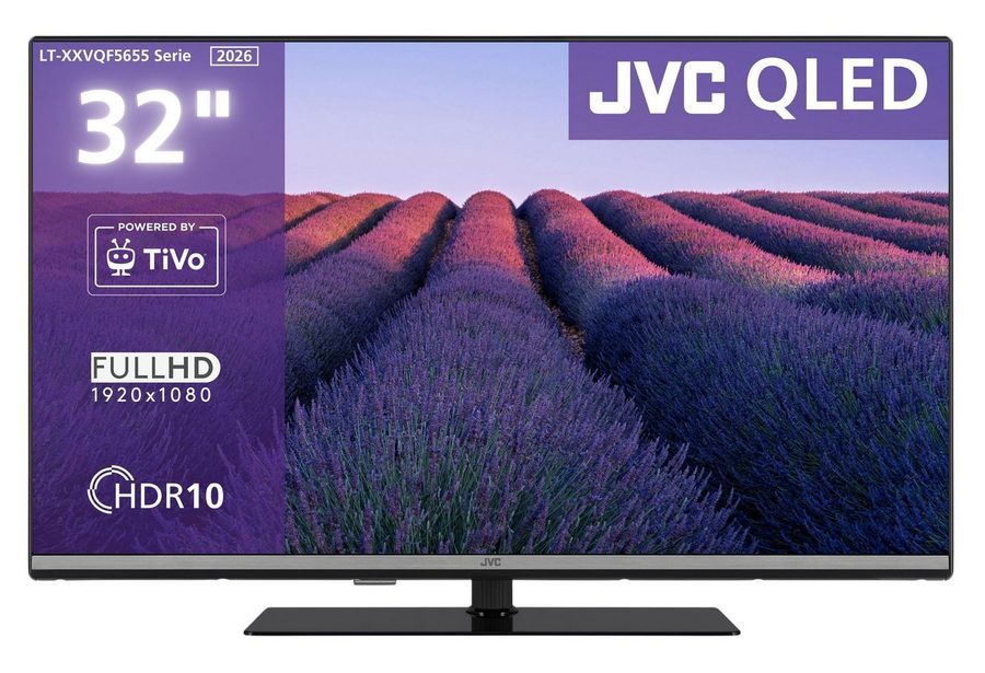 JVC LT-32VQF5655 QLED-Fernseher (80 cm/32 Zoll, Full HD, Smart TV powered by TiVo, Smart TV powered by TiVo, HDR, Triple-Tuner) von JVC