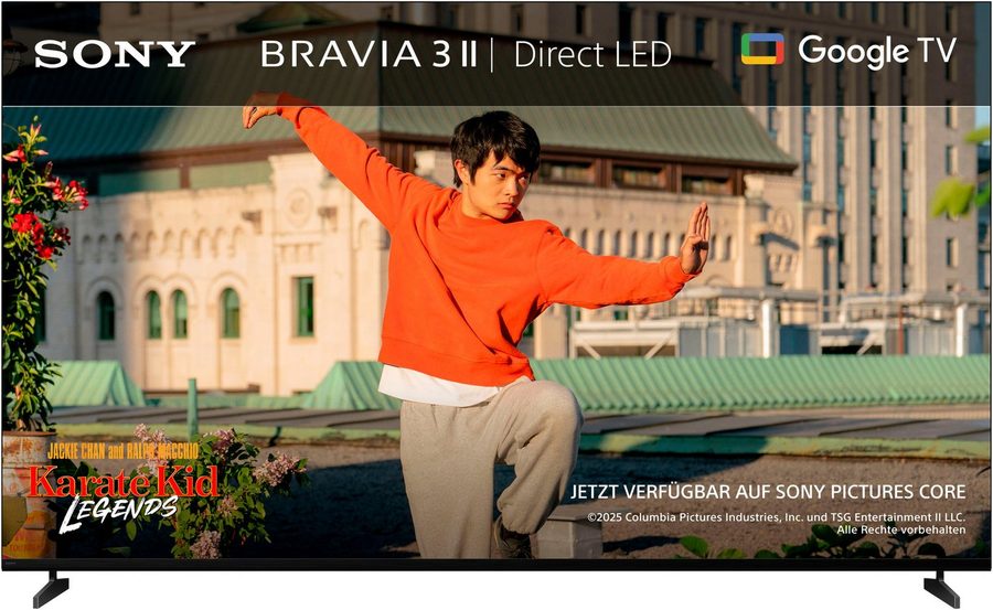 Sony K-43XR35M2 BRAVIA 3 II LED-Fernseher (108 cm/43 Zoll, 4K Ultra HD, Smart-TV, Google TV, BRAVIA 3 II, XR Prozessor mit KI, 120-Hz-Fernseher mit Dolby Vision/At) von Sony