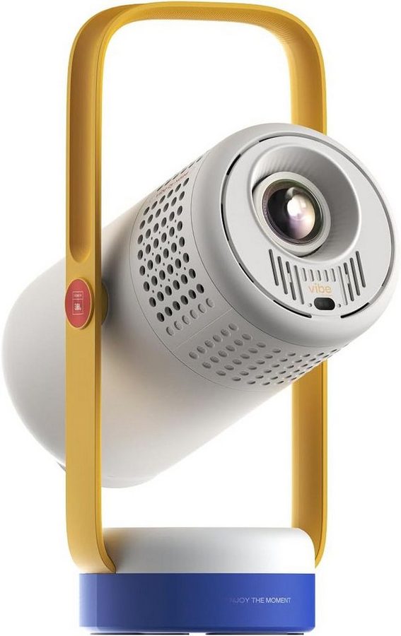 XGIMI XGIMI Vibe One mit Akku 1080p Smarter Tragbarer Beamer, 160° Ständer Portabler Projektor (1920 x1080 (1080P) px, Google TV & Netflix, Sound by JBL, bis zu 1,2 Std. Videowiedergabe) von XGIMI