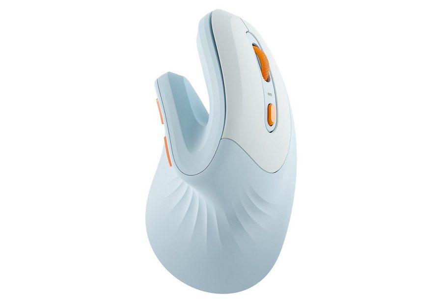 Seenda Ergonomische Maus - Bluetooth und USB Kabellos Maus (Bluetooth, Funk, BT4.0 & 2,4G) von Seenda