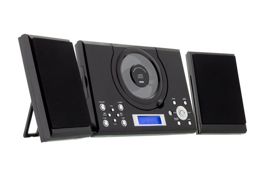 ROXX MC 201 Kompaktanlage (Stereoanlage mit CD-Player, Radio, Kopfhöreranschluß und AUX-IN) von ROXX