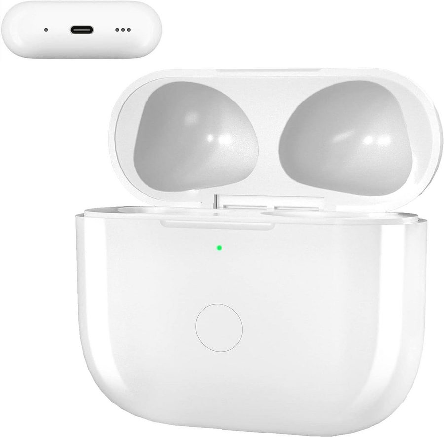 Athlix Ladecase Ersatz für AirPods 3. Generation, USB-C Charging Case wireless Kopfhörer (Automatischer Ruhemodus, 3–4 volle Aufladungen) von Athlix